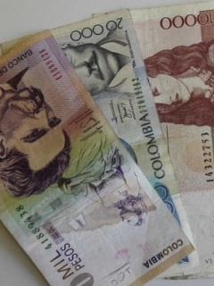 Billetes colombianos