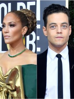Jennifer Lopez, Rami Malek y Kirsten Dunst