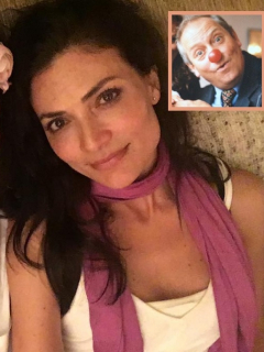 Verónica y Ana María Orozco, actrices, y su papá Luis Fernando Orozco, actor.