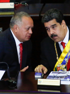 Jaime Bayly, Diosdado Cabello y Nicolás Maduro