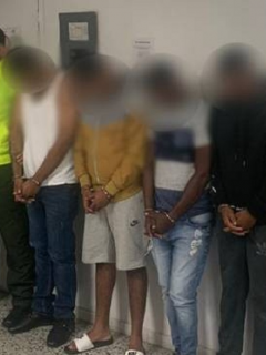 Confesos delincuentes que participaron en el asesinato del fiscal