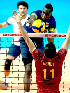 Selección Colombia de voleibol vs. Venezuela
