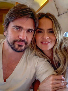 Juanes y Karen Martínez