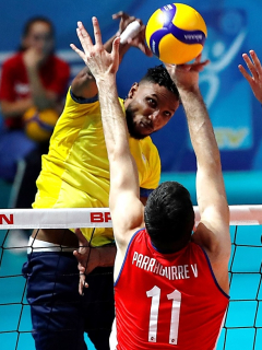 Selección Colombia de voleibol vs. Chile