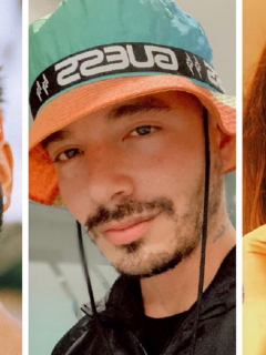 Collage: Camilo Echeverry, J Balvin y Evaluna Montaner