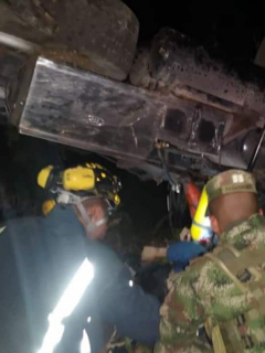 Accidente en La Línea