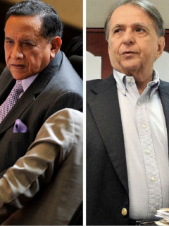 Miguel Maza Márquez y Alberto Santofimio