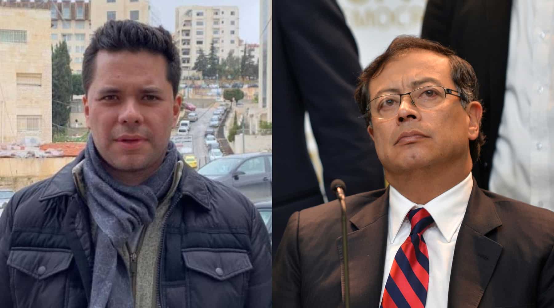 Luis Carlos Vélez y Gustavo Petro