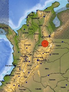 temblor en Santander
