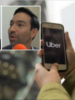 Debate sobre Uber en Semana