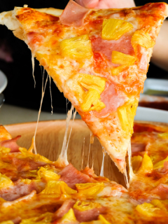 pizza hawaiana