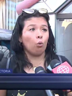 Mujer atacada por su novio.