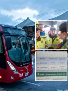 Transmilenio y funcionaria afectada