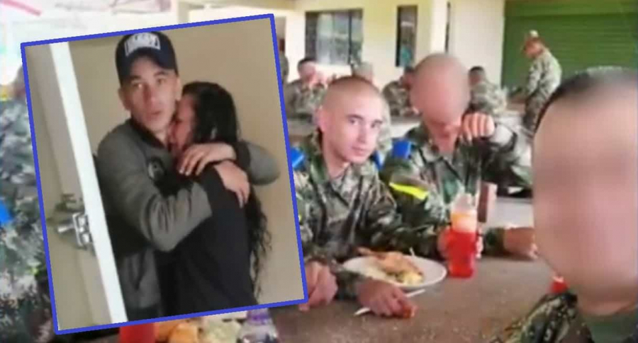 Sebastián Rojas y su mamá, Yuri Patiño