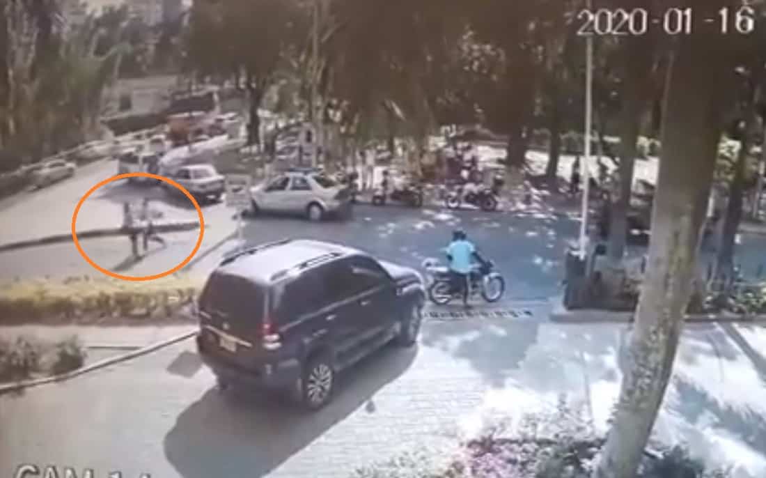 Agresión a un agente de Tránsito