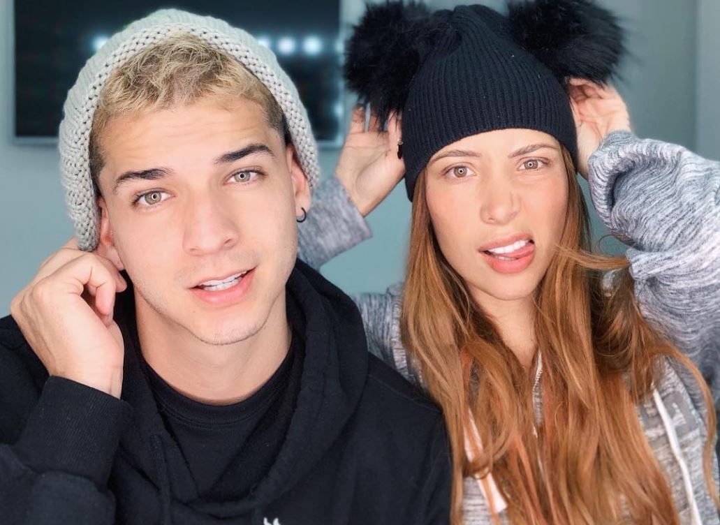 Fabio Legarda, cantante, y Luisa Fernanda W, 'influencer'.