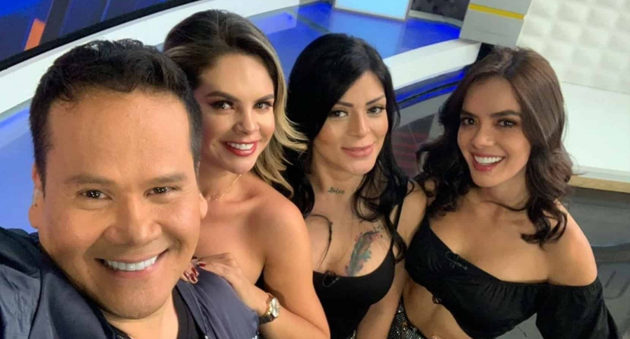 Ariel Osorio, Alejandra Serje, Marbelle y Elianis Garrido