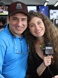 Robinson Díaz y Adriana Arango