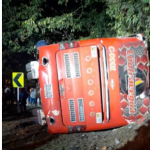 Accidente en La Vega.