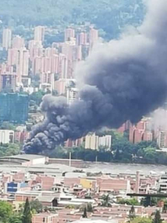 Incendio en Itagüí