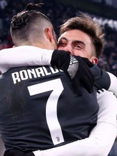 Cristiano Ronaldo y Paulo Dybala