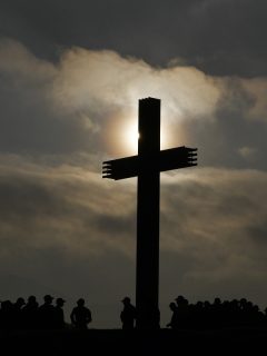 Silueta de una cruz