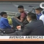 Periodista de City TV y niños