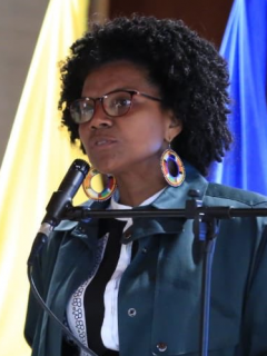 Mábel Torres, ministra de Ciencia y Tecnología