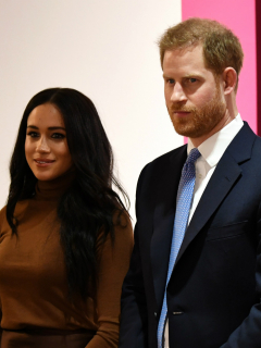 Meghan Markle y el príncipe Harry