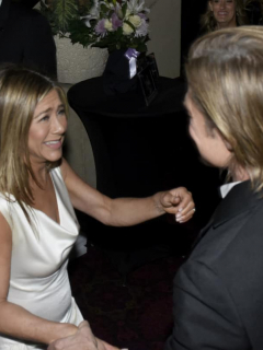 Jennifer Aniston y Brad Pitt