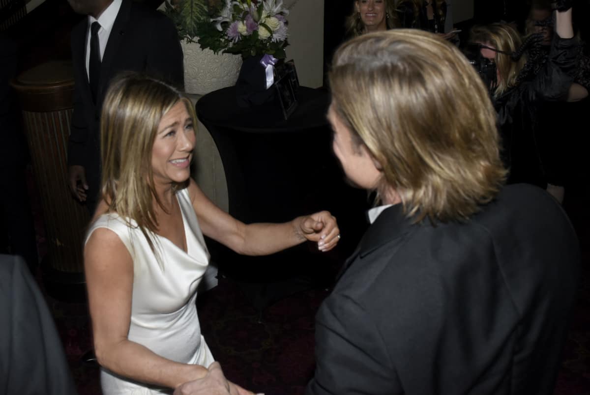 Jennifer Aniston y Brad Pitt
