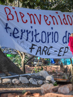 Zona de reinserción de desmovilizados de las Farc