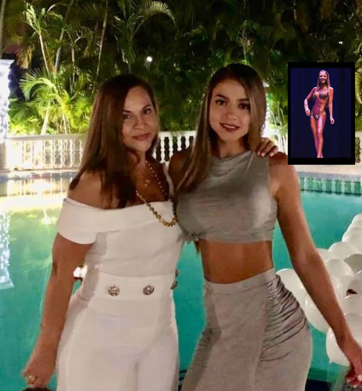 Patricia Grisales y su hija Maria Gabriela