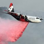 Avión C-130 Hércules de la compañía canadiense Coulson Aviation