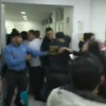Pelea en hospital de Bogotá