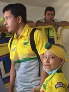 Sherman Cárdenas y su hija