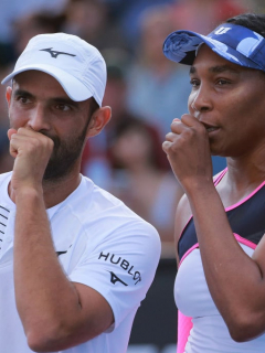Juan Sebastián Cabal y Venus Williams