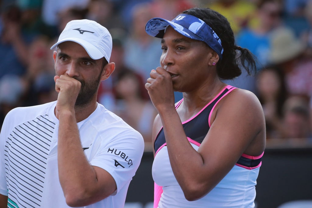Juan Sebastián Cabal y Venus Williams