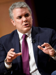 Iván Duque, presidente.