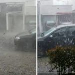 Aguacero en Bogotá