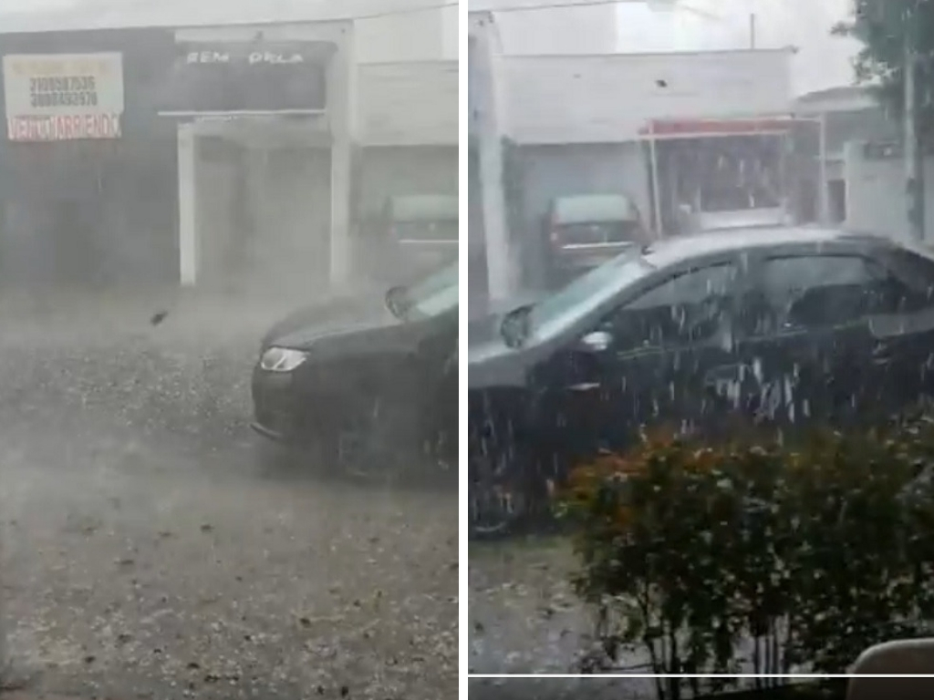 Aguacero en Bogotá