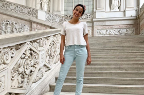 Ana María Estupiñán, actriz.