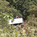 Accidente bus en Caldas.