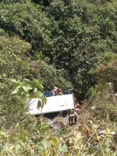 Accidente bus en Caldas.