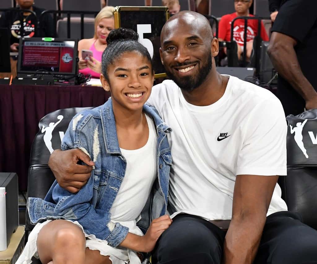 Kobe Bryant y su hija