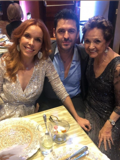 Adriana Romero, Rodrigo Candamil y Jury Henríquez
