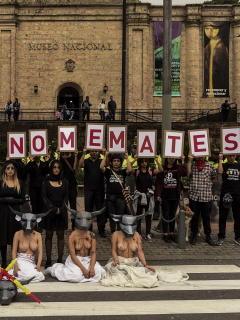 Protestas contra temporada taurina