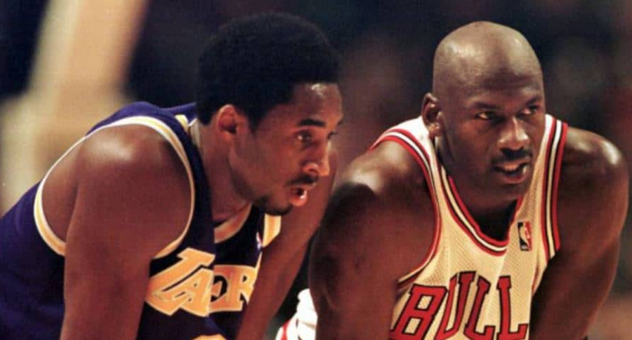 Kobe Bryant y Michael Jordan