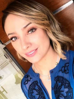 Suso, humorista, y Mónica Jaramillo, presentadora.