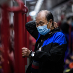 Hombre en Hong Kong